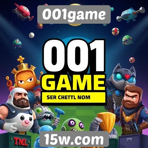 Diversidade de jogos disponíveis no 001game