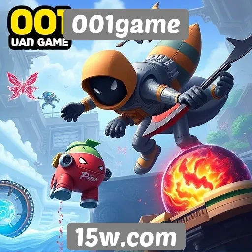 Exploração dos jogos disponíveis no 001game