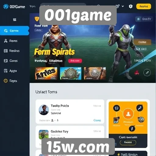 Novidades na interface do usuário do 001game